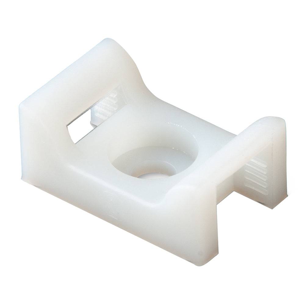 Ancor Cable Tie Mount - Natural - #10 Screw - 25-Piece [199262] - Twin Screws Marine Service