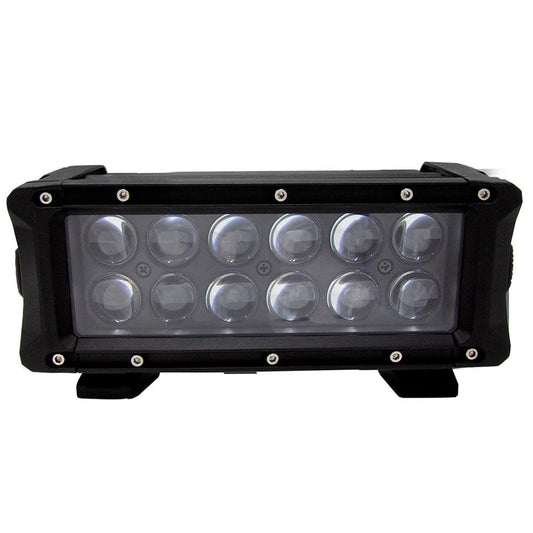 HEISE Infinite Series 8" RGB Backlite Dualrow Bar - 12 LED [HE-INFIN8] - Twin Screws Marine Service