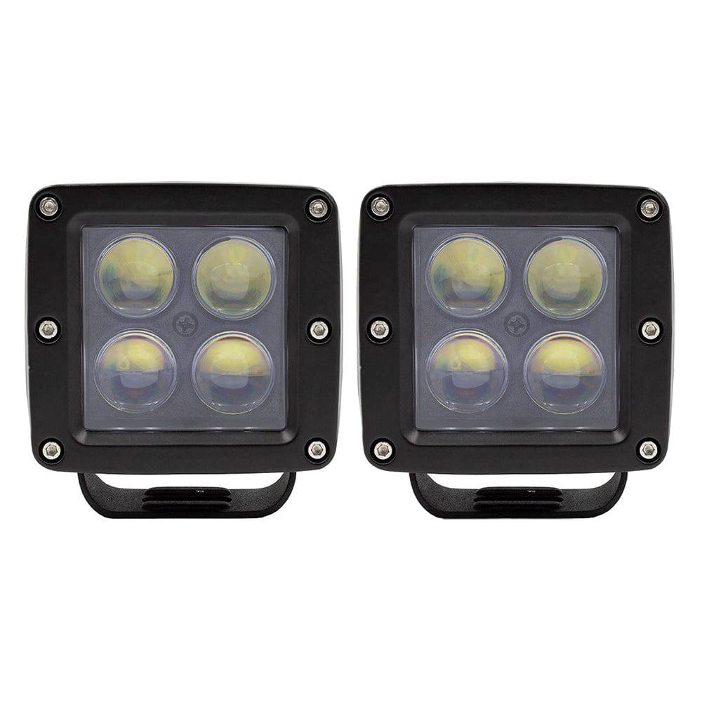 HEISE 3" 4 LED Cube Light - 2-Pack [HE-ICL2PK] - Twin Screws Marine Service