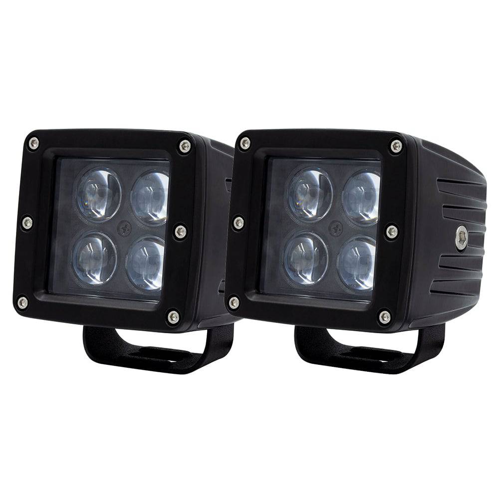 HEISE 3" 4 LED Cube Light - 2-Pack [HE-ICL2PK] - Twin Screws Marine Service