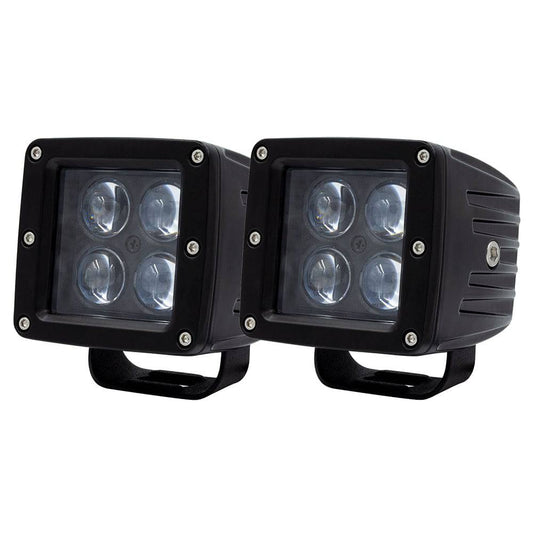 HEISE 3" 4 LED Cube Light - 2-Pack [HE-ICL2PK] - Twin Screws Marine Service