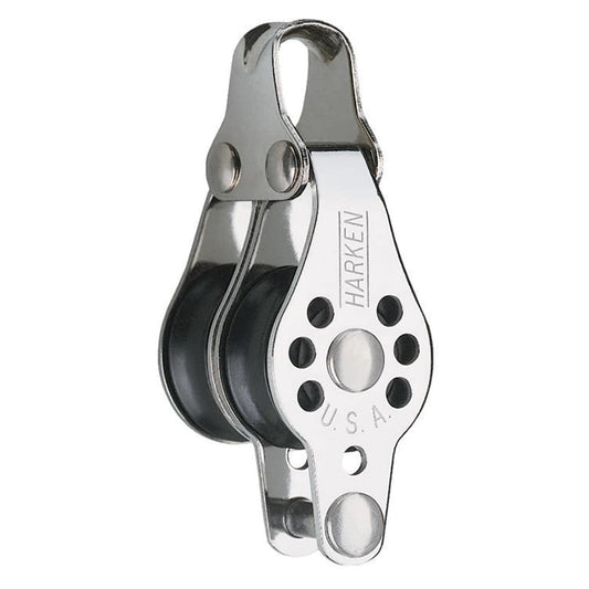 Harken 22mm Double Micro Block w/Becket [227] - Twin Screws Marine Service