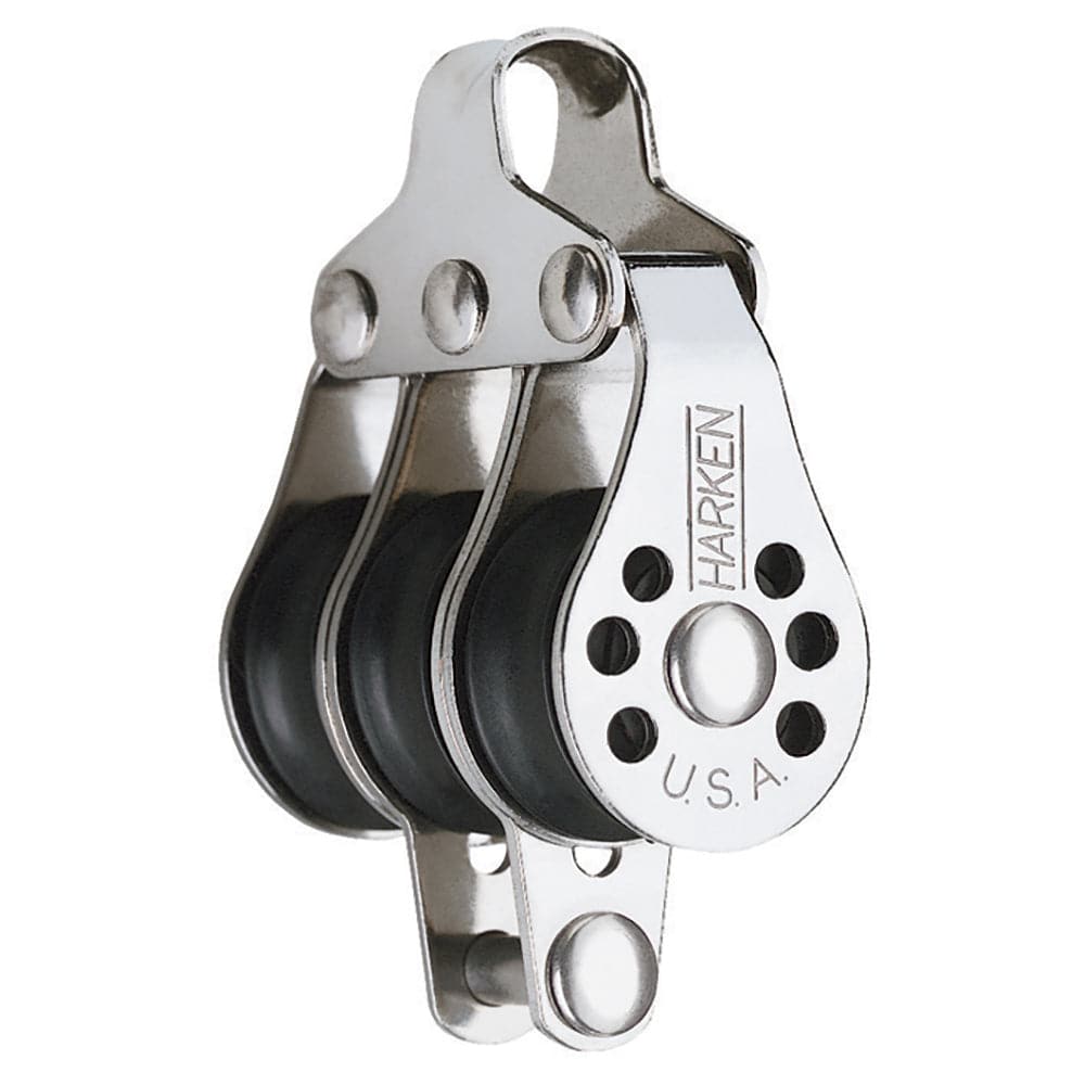 Harken 22mm Triple Micro Block w/Becket [229] - Twin Screws Marine Service