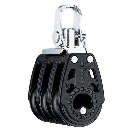 Harken 29mm Triple Carbo Air Block w/Swivel [344] - Twin Screws Marine Service