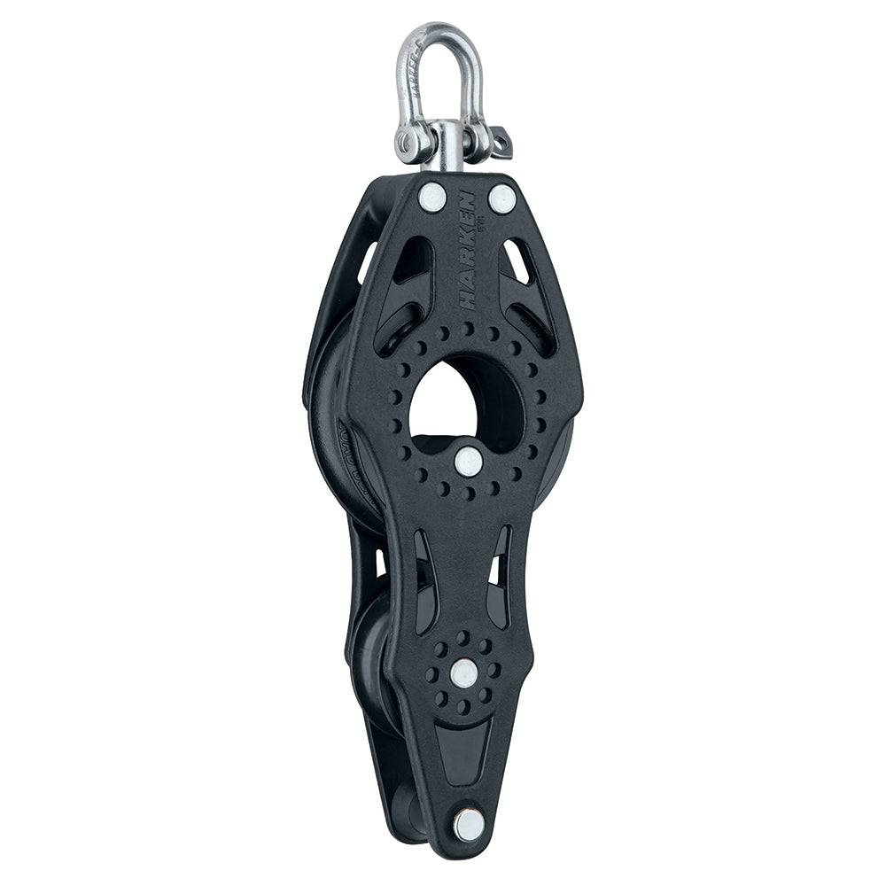 Harken 57mm Carbo Air Fiddle Block w/Swivel  Becket [2622] - Twin Screws Marine Service