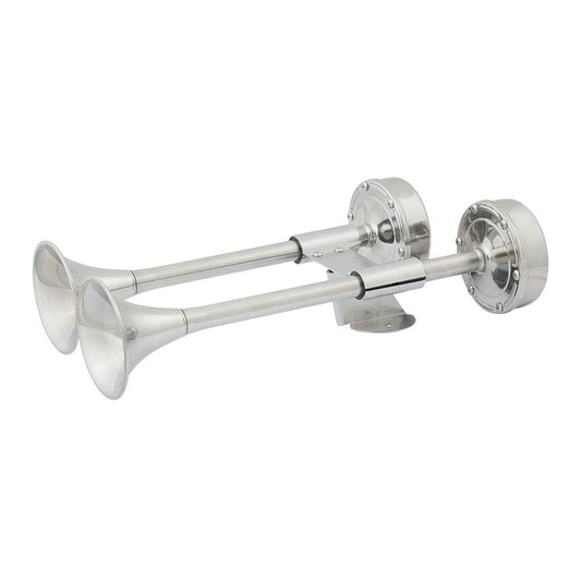 Marinco 12V Compact Dual Trumpet Electric Horn [10011] - Twin Screws Marine Service