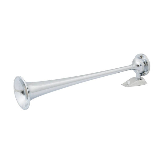 Marinco 12V Chrome Plated Single Trumpet Air Horn [10105] - Twin Screws Marine Service