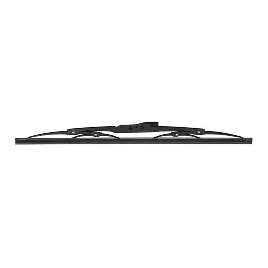 Marinco Deluxe Stainless Steel Wiper Blade - Black - 24" [34024B] - Twin Screws Marine Service