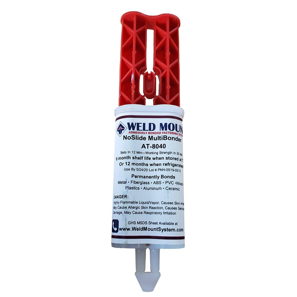 Weld Mount 8040 Acrylic Adhesive w/Plunger [804030] - Twin Screws Marine Service