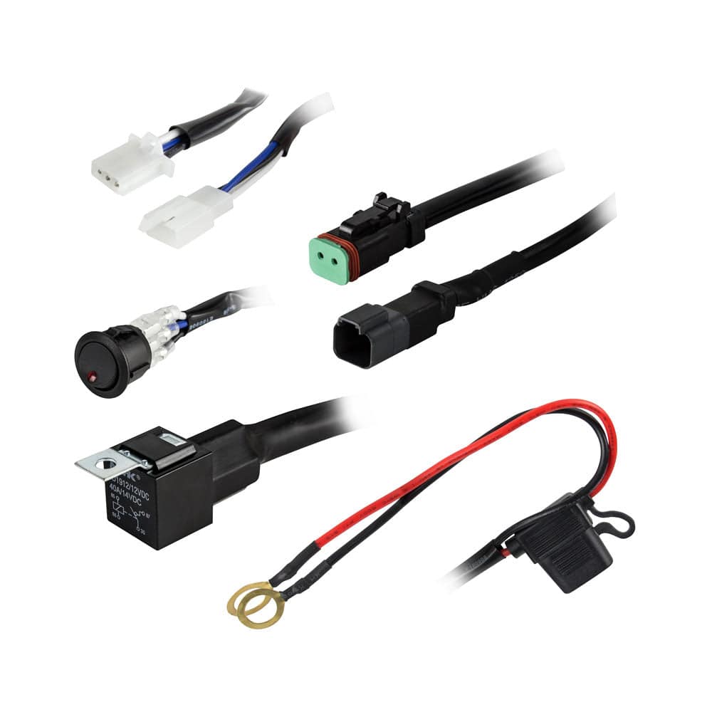 HEISE 1 Lamp DR Wiring Harness  Switch Kit [HE-SLWH1] - Twin Screws Marine Service