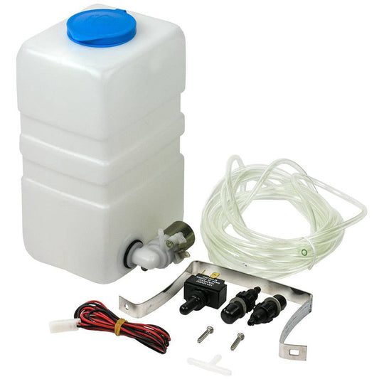 Sea-Dog Windshield Washer Kit Complete - Plastic [414900-3] - Twin Screws Marine Service