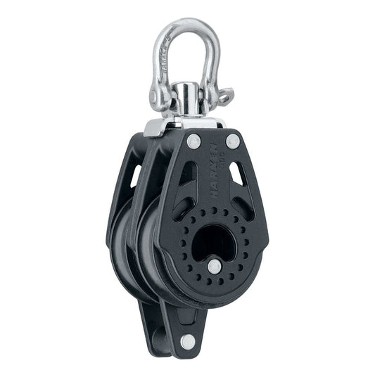 Harken 40mm Carbo Air Double Swivel Block w/Becket [2639] - Twin Screws Marine Service