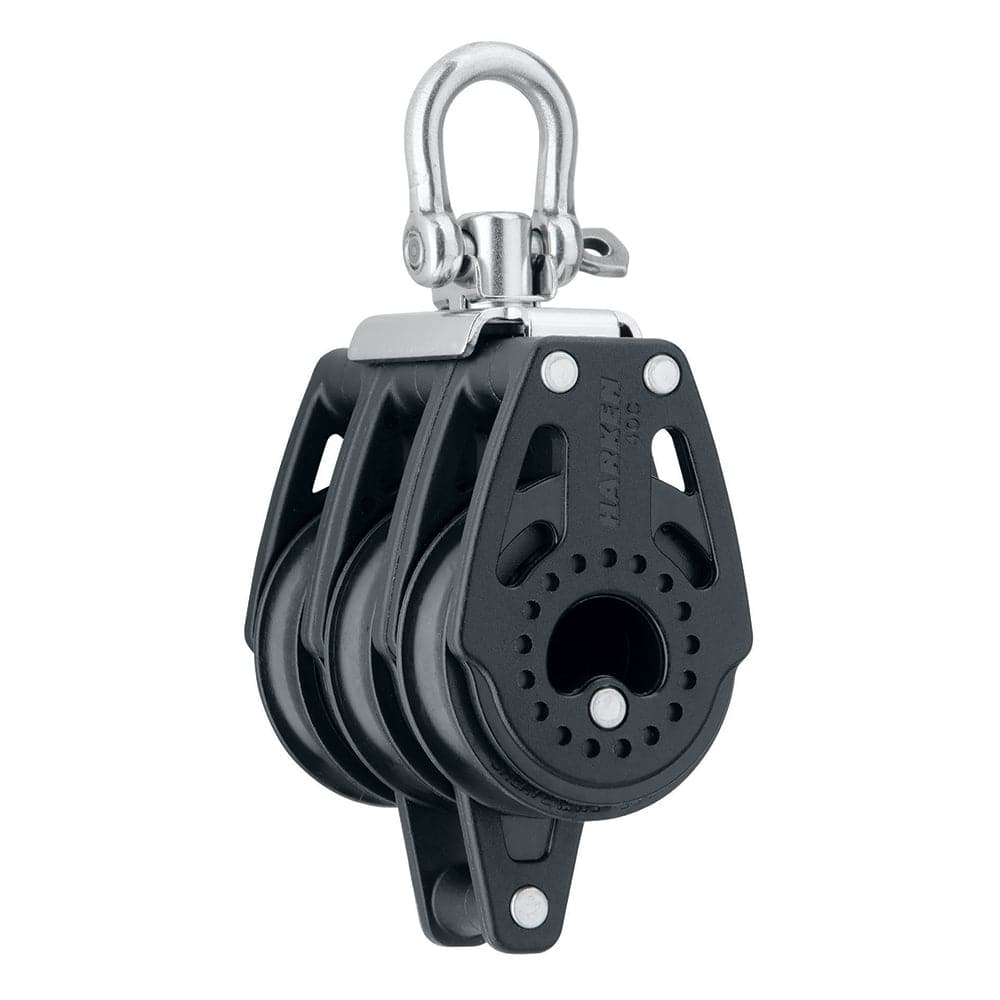 Harken 40mm Carbo Air Triple Swivel Block w/Becket [2641] - Twin Screws Marine Service