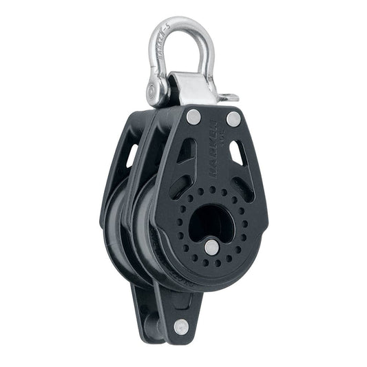 Harken 40mm Carbo Air Double Fixed Block w/Becket [2643] - Twin Screws Marine Service