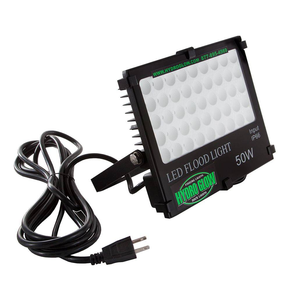 Hydro Glow FL50 50W/120VAC Flood Light - White [FL50W] - Twin Screws Marine Service