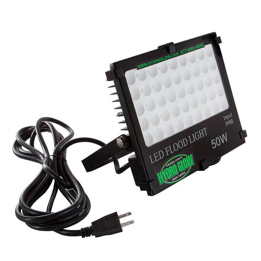 Hydro Glow FL50 50W/120VAC Flood Light - White [FL50W] - Twin Screws Marine Service