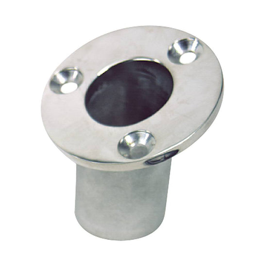 Sea-Dog Flush Mount Flagpole Socket - 25 - 1-1/4" ID - 316 Stainless Steel [491713-1] - Twin Screws Marine Service