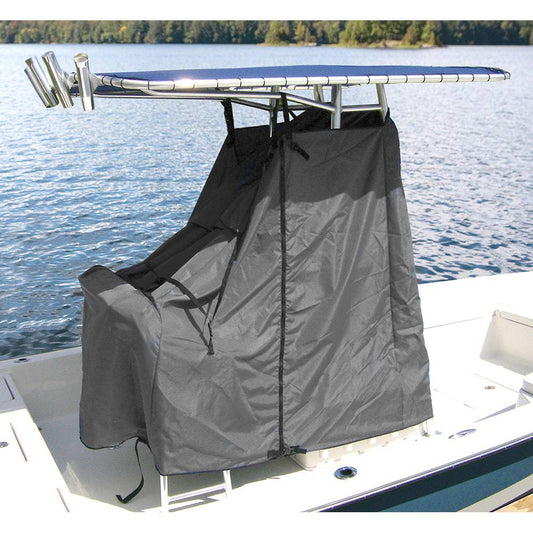 Taylor Made Universal T-Top Center Console Cover - Grey - Measures 48"W X 60'L X 66"H [67852OG] - Twin Screws Marine Service