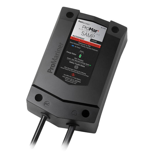 ProMariner ProMar1 DS Digital - 5 Amp - 1 Bank Charger [31505] - Twin Screws Marine Service
