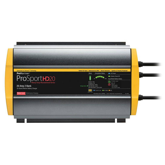 ProMariner ProSportHD 20 Gen 4 - 20 Amp - 2 Bank Battery Charger [44020] - Twin Screws Marine Service