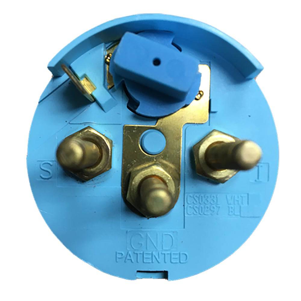 Faria Chesapeake Black 2" Fuel Level Gauge (Metric) [13721] - Twin Screws Marine Service