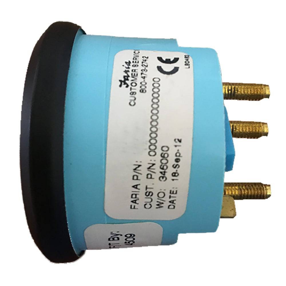 Faria Coral 2" Fuel Level Gauge (E-1/2-F) [13001] - Twin Screws Marine Service