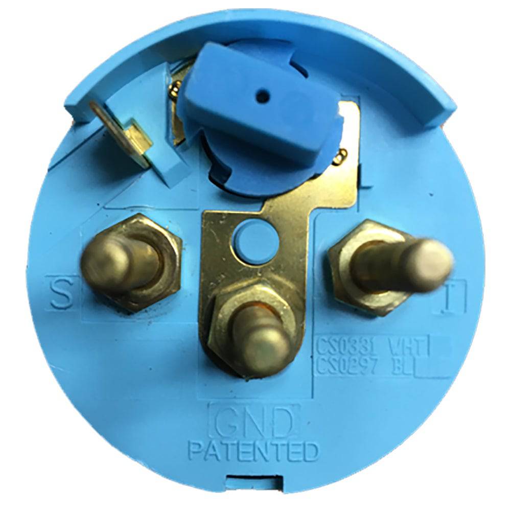 Faria Euro Black 2" Oil Pressure Gauge - Metric (5 Bar) [12805] - Twin Screws Marine Service
