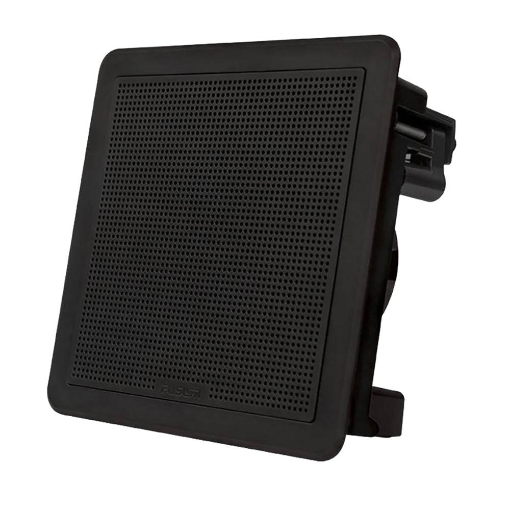 Fusion FM-65SB FM Series 6.5" 120 Flush Mount Square Marine Speakers - Black Grill - 120W [010-02299-11] - Twin Screws Marine Service
