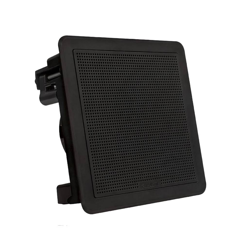 Fusion FM-65SB FM Series 6.5" 120 Flush Mount Square Marine Speakers - Black Grill - 120W [010-02299-11] - Twin Screws Marine Service