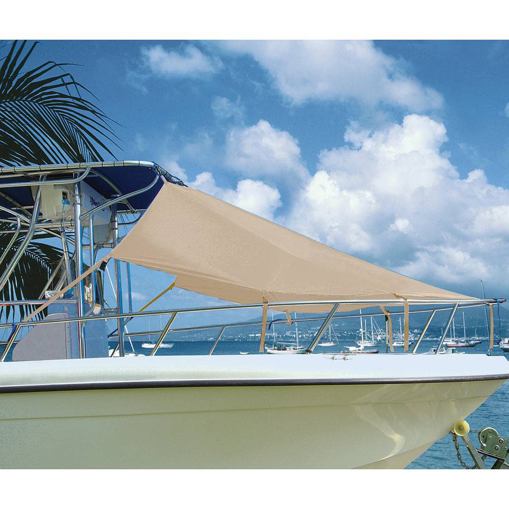 Taylor Made T-Top Bow Shade 7L x 102"W - Sand [12005OS] - Twin Screws Marine Service