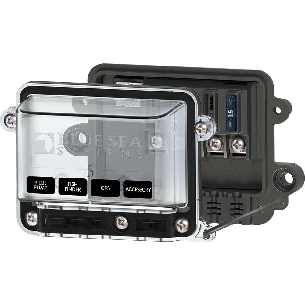 Blue Sea 5056 ST-Blade Water Resistant Fuse Block w/Cover [5056] - Twin Screws Marine Service