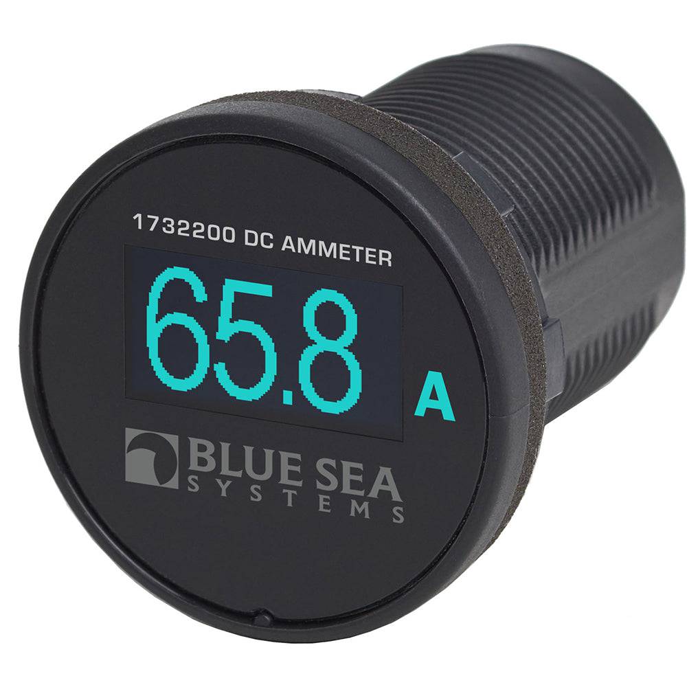 Blue Sea 1732200 Mini OLED Ammeter - Blue [1732200] - Twin Screws Marine Service