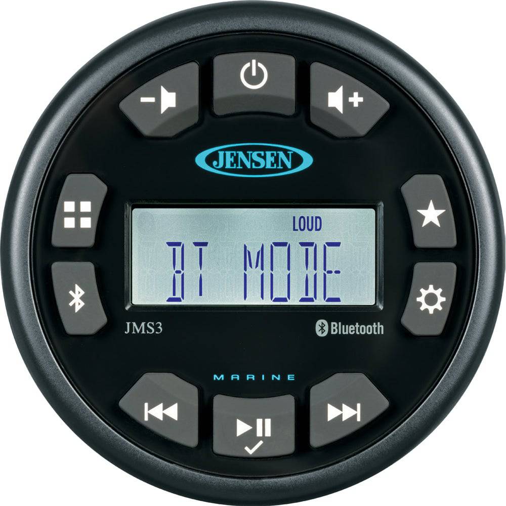 JENSEN JMS3RTL Stereo w/AM/FM/BT - Single Zone [JMS3RTL] - Twin Screws Marine Service