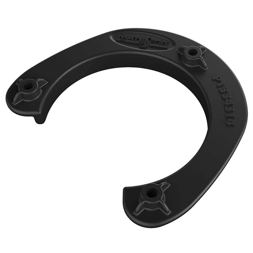 Mate Series Plastic Rod  Cup Holder Backing Plate f/Round Rod/Cup Only f/3-3/4" Holes [P1334314] - Twin Screws Marine Service