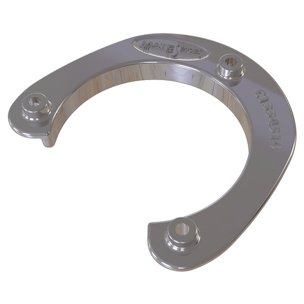 Mate Series Stainless Steel Rod  Cup Holder Backing Plate f/Round Rod/Cup Only f/3-3/4" Holes [C1334314] - Twin Screws Marine Service