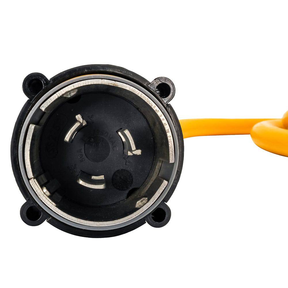 Camco 50 Amp Power Grip Marine Extension Cord - 25 M-Locking/F-Locking Adapter [55621] - Twin Screws Marine Service