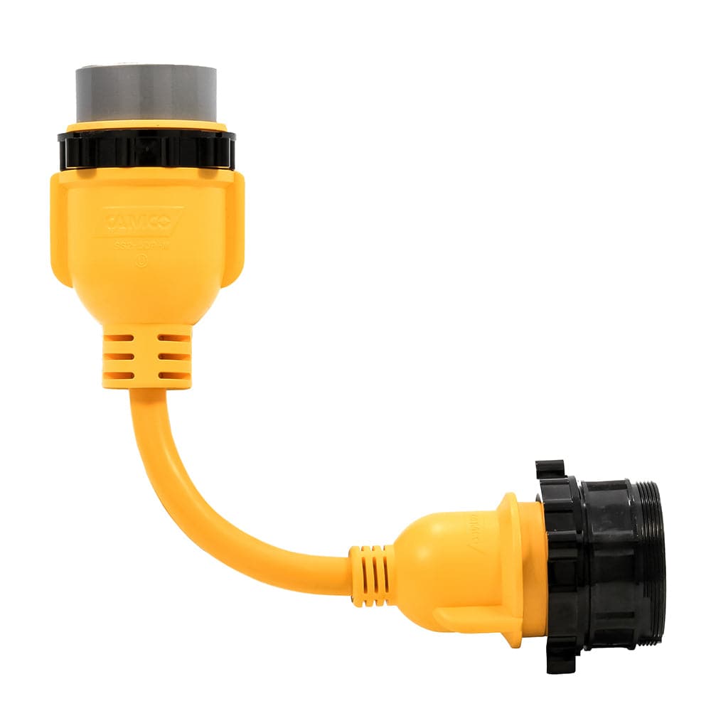 Camco 50AM/30AF Power Grip Marine 12" Locking Adapter - M-Lock/F-Locking Adapter [55625] - Twin Screws Marine Service