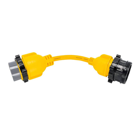Camco 50AM/30AF Power Grip Marine 12" Locking Adapter - M-Lock/F-Locking Adapter [55625] - Twin Screws Marine Service