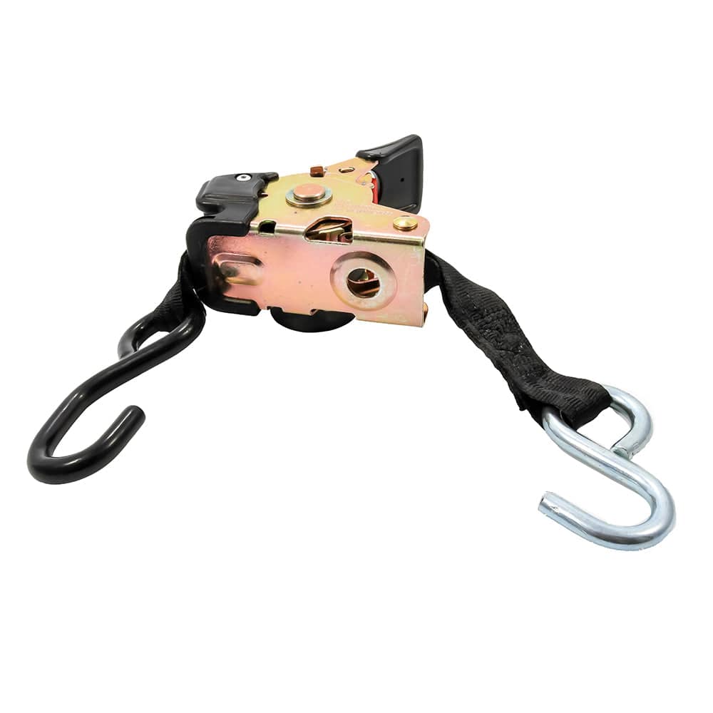 Camco Retractable Tie-Down Straps - 1" Width 6 Dual Hooks [50033] - Twin Screws Marine Service