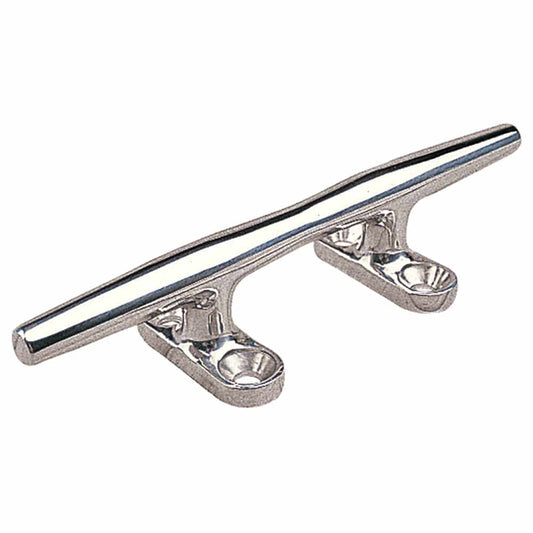 Sea-Dog Stainless Steel Open Base Cleat - 8" [041608-1] - Twin Screws Marine Service