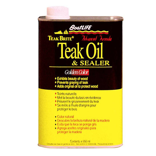 BoatLIFE Teak Brite Advanced Formula Teak Oil - 32oz [1188] - Twin Screws Marine Service