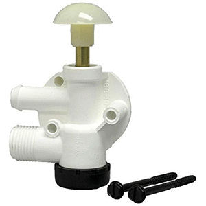 Dometic Water Valve Kit f/Push Pedal Toilet [385314349] - Twin Screws Marine Service