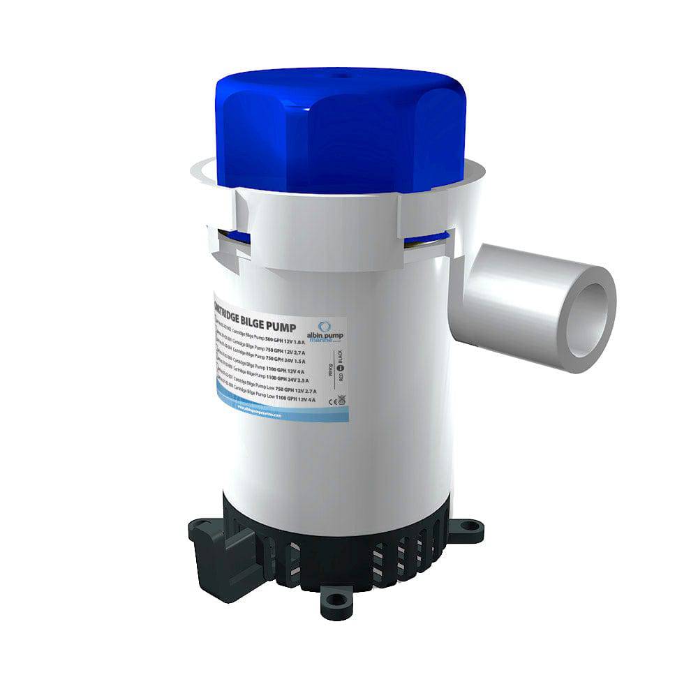 Albin Group Cartridge Bilge Pump 1100GPH - 12V [01-02-005] - Twin Screws Marine Service
