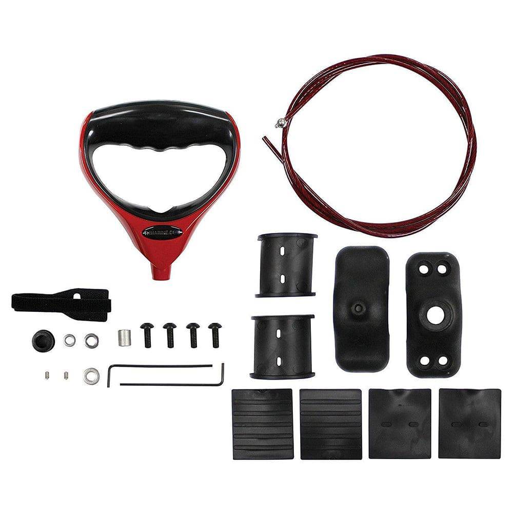 T-H Marine G-Force Trolling Motor Handle  Cable w/Trolling Motor Clamp - Red [GFH-CA1R-DP] - Twin Screws Marine Service