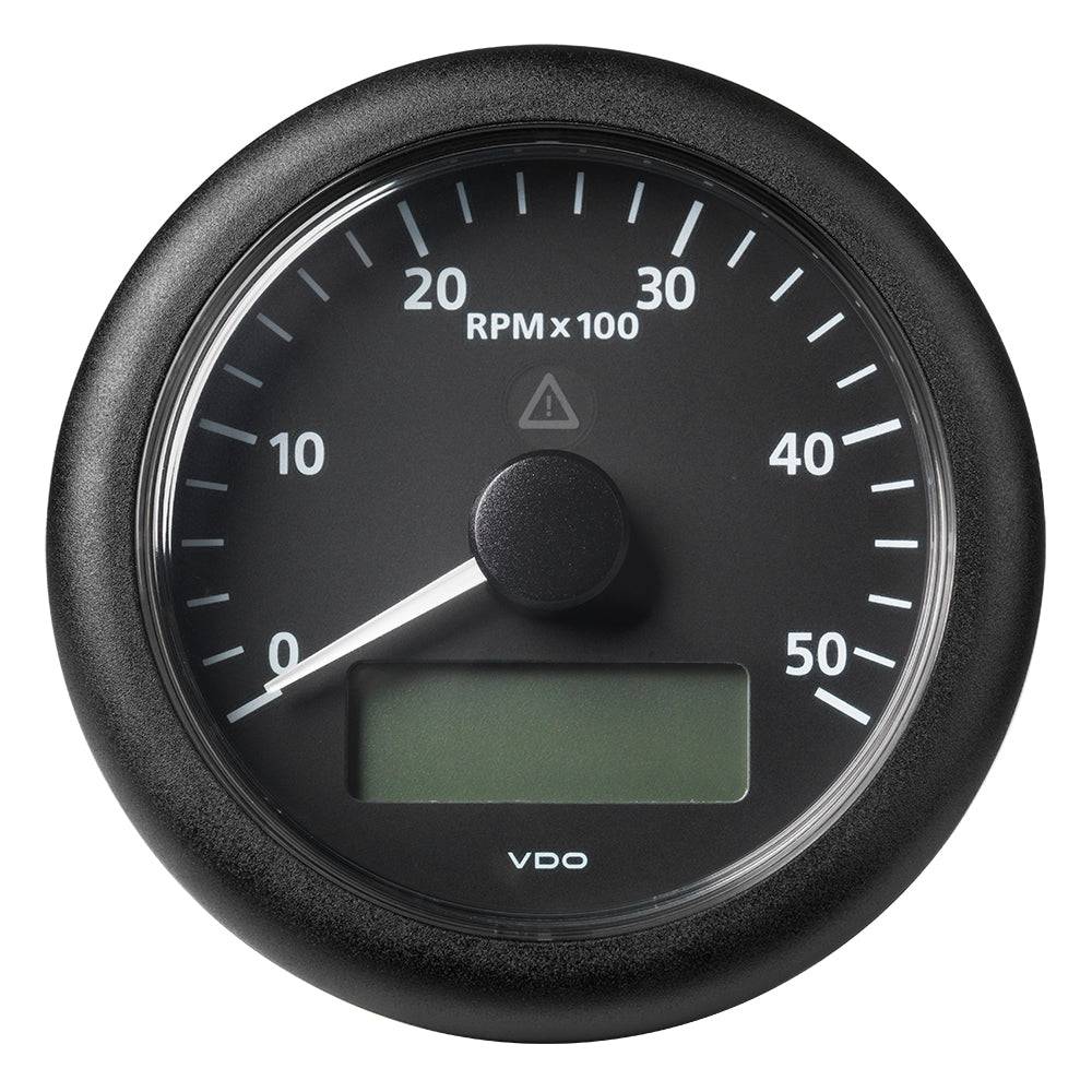 Veratron 3-3/8" (85MM) ViewLine Tachometer w/Multi-Function Display - 0 to 5000 RPM - Black Dial  Bezel [A2C59512392] - Twin Screws Marine Service