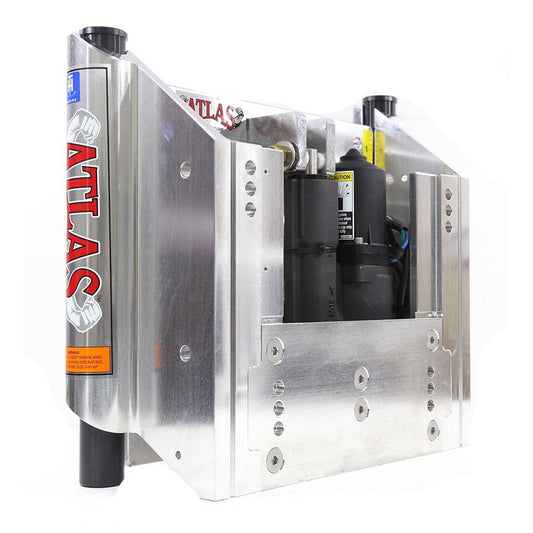 T-H Marine ATLAS 10" Set Back Hydraulic Jack Plate - Heavy Duty [AHJ-10VHD-DP] - Twin Screws Marine Service