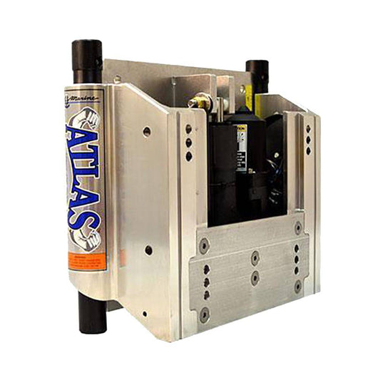T-H Marine ATLAS 4" Set Back Hydraulic Jack Plate - Heavy Duty [AHJ-4VHD-DP] - Twin Screws Marine Service