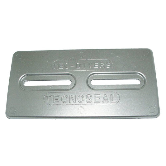 Tecnoseal Aluminum Plate Anode - 12" x 6" x 1/2" [TEC-DIVERS-AL] - Twin Screws Marine Service