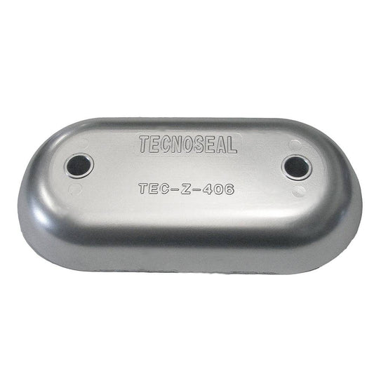 Tecnoseal Magnesium Hull Plate Anode 8-3/8" x 4-1/32" x 1-1/16" [TEC-Z-406MG] - Twin Screws Marine Service