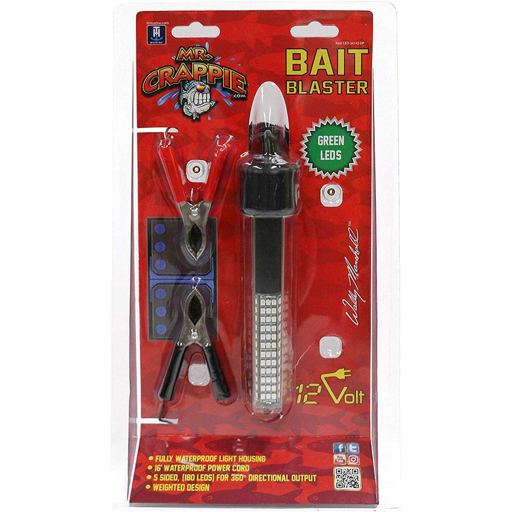 T-H Marine Mr. Crappie Bait Blaster - Underwater Green Light [LED-34143-DP] - Twin Screws Marine Service